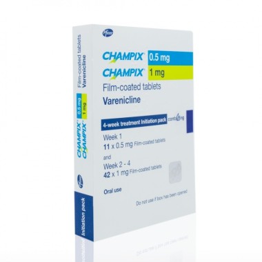 Champix 0.5 mg / 1 mg Pfizer