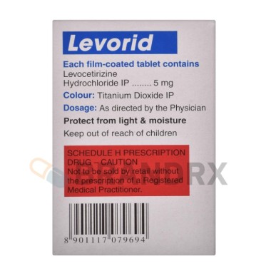 Levorid 5 mg Cipla