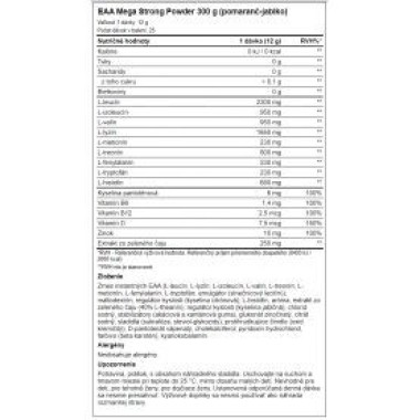 EAA Mega Strong Powder 300 g Nutrend