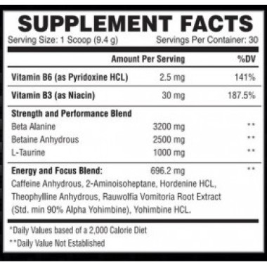 Centurion Labz Rage XXX Pre-Workout 280g Centurion Laboratories