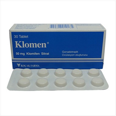 KLOMEN (KLOMIFEN SITRAT) 50 MG 30 TB KOCAK FARMA KOCAK